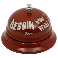 Fabrique de Styles Sonnette " liquide thérapie" en fer - Rugby* Petits Objets Déco