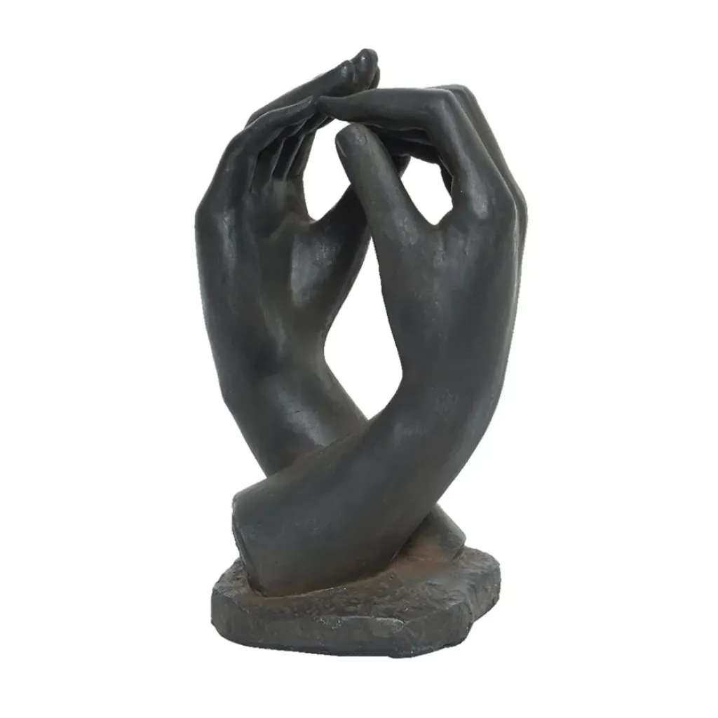 Fabrique de Styles Statue d'extérieur mains noir h64cm*Enfant Déco, Accessoires Et Rangements|Jardin