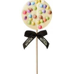 Fabrique de Styles Sucette chocolat blanc surp party 50g* Chocolats Et Confiseries