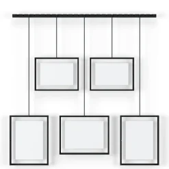 Fabrique de Styles Support 5 cadres suspendu* Cadres Photos