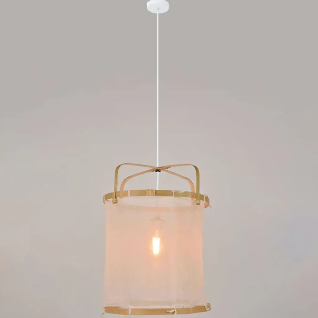 Fabrique de Styles Suspension en bambou d35cm - hikari* Suspensions