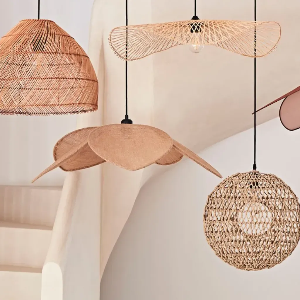 Fabrique de Styles Suspension en corde de papier d41cm - calyp* Suspensions