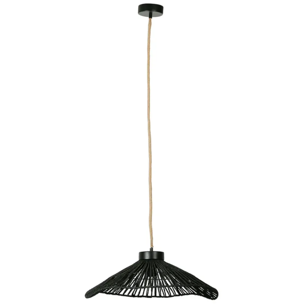 Fabrique de Styles Suspension en corde de papier et fer d50cm - Calyp* Suspensions