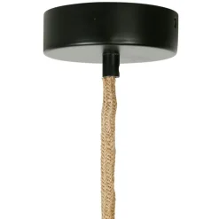 Fabrique de Styles Suspension en corde de papier et fer d50cm - Calyp* Suspensions