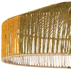 Fabrique de Styles Suspension en jute et fer non électrifiée d50x19cm - Aurore* Suspensions