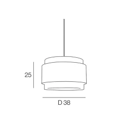Fabrique de Styles Suspension en raphia et coton d38cm pyla - milo* Suspensions
