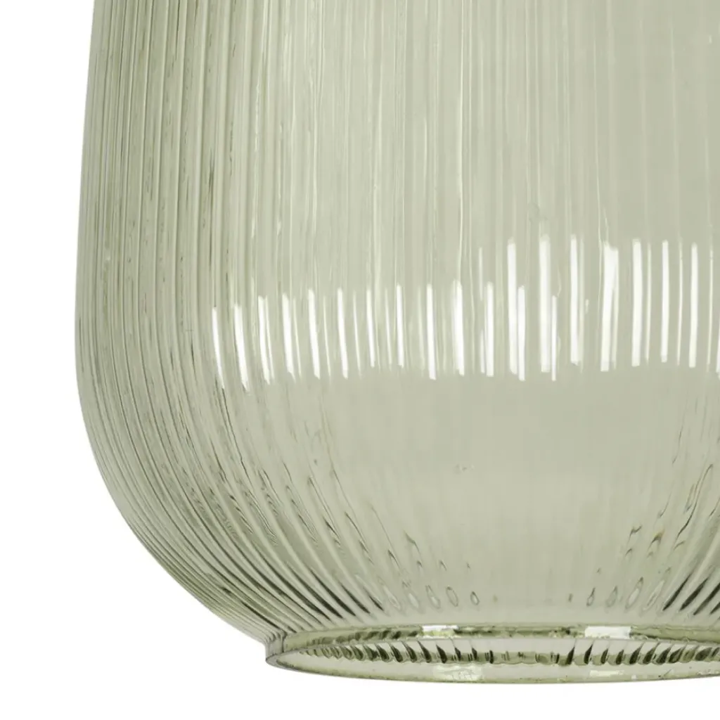 Fabrique de Styles Suspension en verre et fer d22.5xh33cm - Lumi* Suspensions