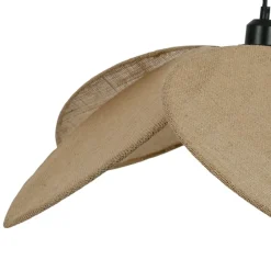 Fabrique de Styles Suspension japandi en jute couleur lin d70cm* Suspensions