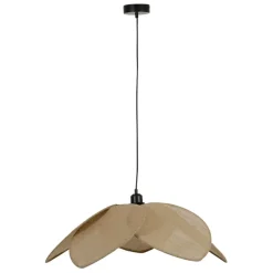 Fabrique de Styles Suspension japandi en jute couleur lin d110cm - Japandi* Suspensions