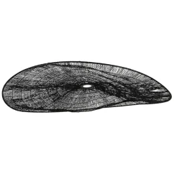 Fabrique de Styles Suspension non electrique en fer naturel et noir d80cm - Organic* Suspensions