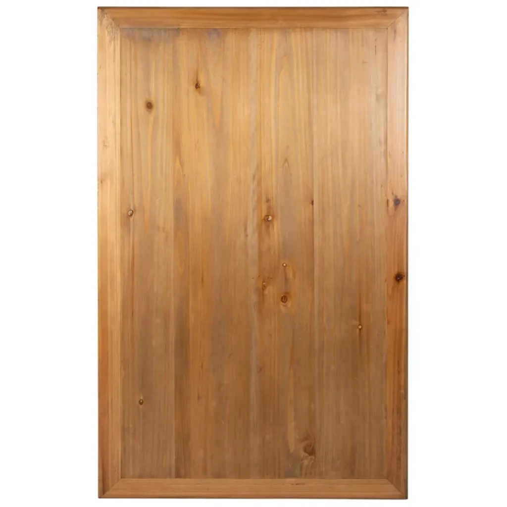 Fabrique de Styles Table à manger 2 tiroirs en sapin et panneau de bois 108x67cm - Terroir* Table De Salle À Manger