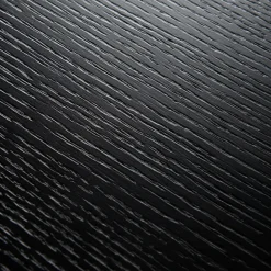 Fabrique de Styles Table à manger avec allonge en placage chêne noir 180x105cm - Verona* Table De Salle À Manger