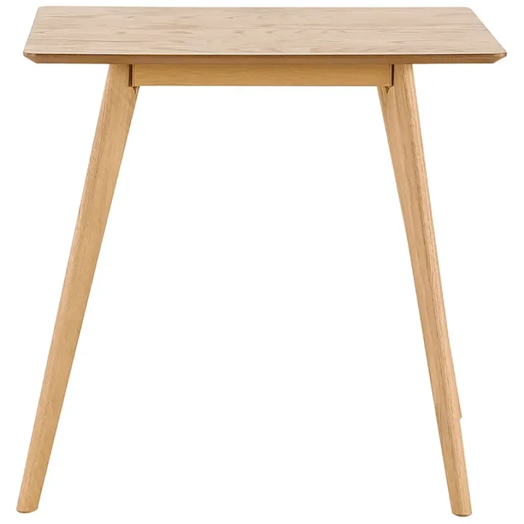 Fabrique de Styles Table à manger carré effet chêne 80x80cm - becka* Table De Salle À Manger