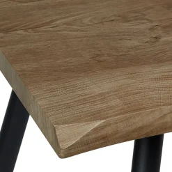 Fabrique de Styles Table à manger en bois MDF et pieds en fer 110x75cm - Forest* Table De Salle À Manger