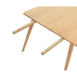 Fabrique de Styles Table à manger en placage chêne 190x90cm - barrali* Table De Salle À Manger