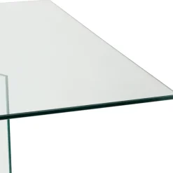 Fabrique de Styles Table à manger en verre trempé 180x90cm - Adela* Table De Salle À Manger