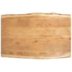 Fabrique de Styles Table basse en acacia et pieds en fer noir - Brooklyn* Table Basses