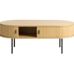 Fabrique de Styles Table basse en placage chêne 120x60 cm - nola* Table Basses
