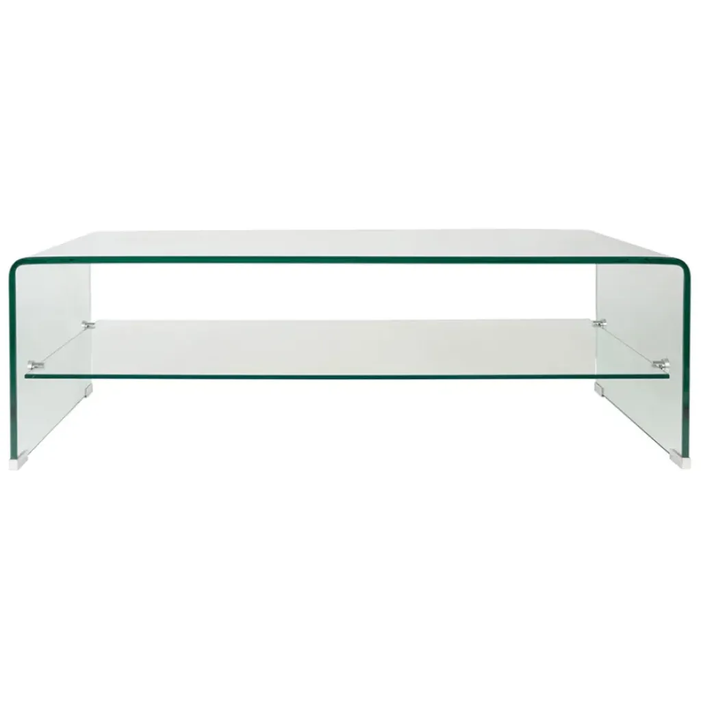 Fabrique de Styles Table basse en verre trempé 110x55cm - Adela* Table Basses