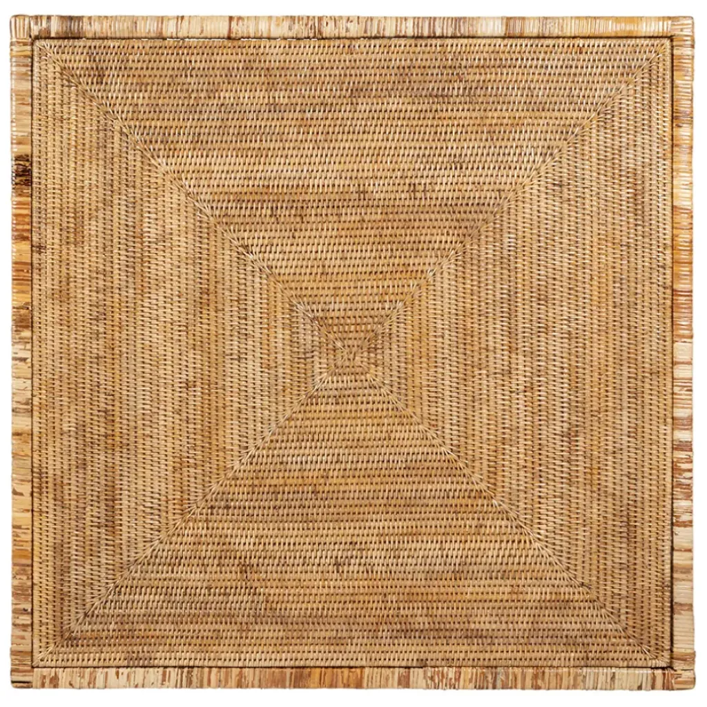 Fabrique de Styles Table basse gigogne (lot de 3) en rotin et fer - Pasil* Table Basses