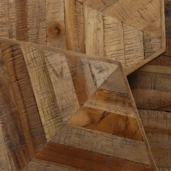 Fabrique de Styles Table basse gigogne (lot de 3) en teck et métal - Woody* Table Basses