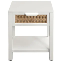 Fabrique de Styles Table de chevet en sapin et naturel 1 tiroir - Adela* Tables De Chevet