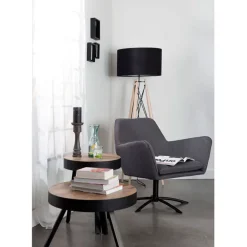 Fabrique de Styles Table d'appoint ronde en teck - Suri* Bouts De Canapé Et Tables D'appoint