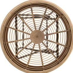 Fabrique de Styles Table d'appoint ronde en bambou d52cm* Bouts De Canapé Et Tables D'appoint