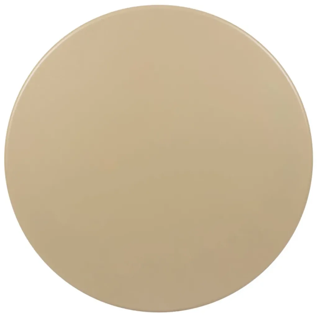 Fabrique de Styles Table haute d'extérieur ronde en acier d60xh100cm - Ajay*Enfant Tables De Jardin|Jardin