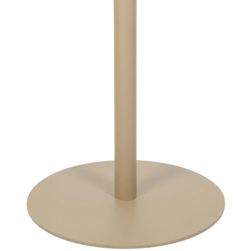 Fabrique de Styles Table haute d'extérieur ronde en acier d60xh100cm - Ajay*Enfant Tables De Jardin|Jardin