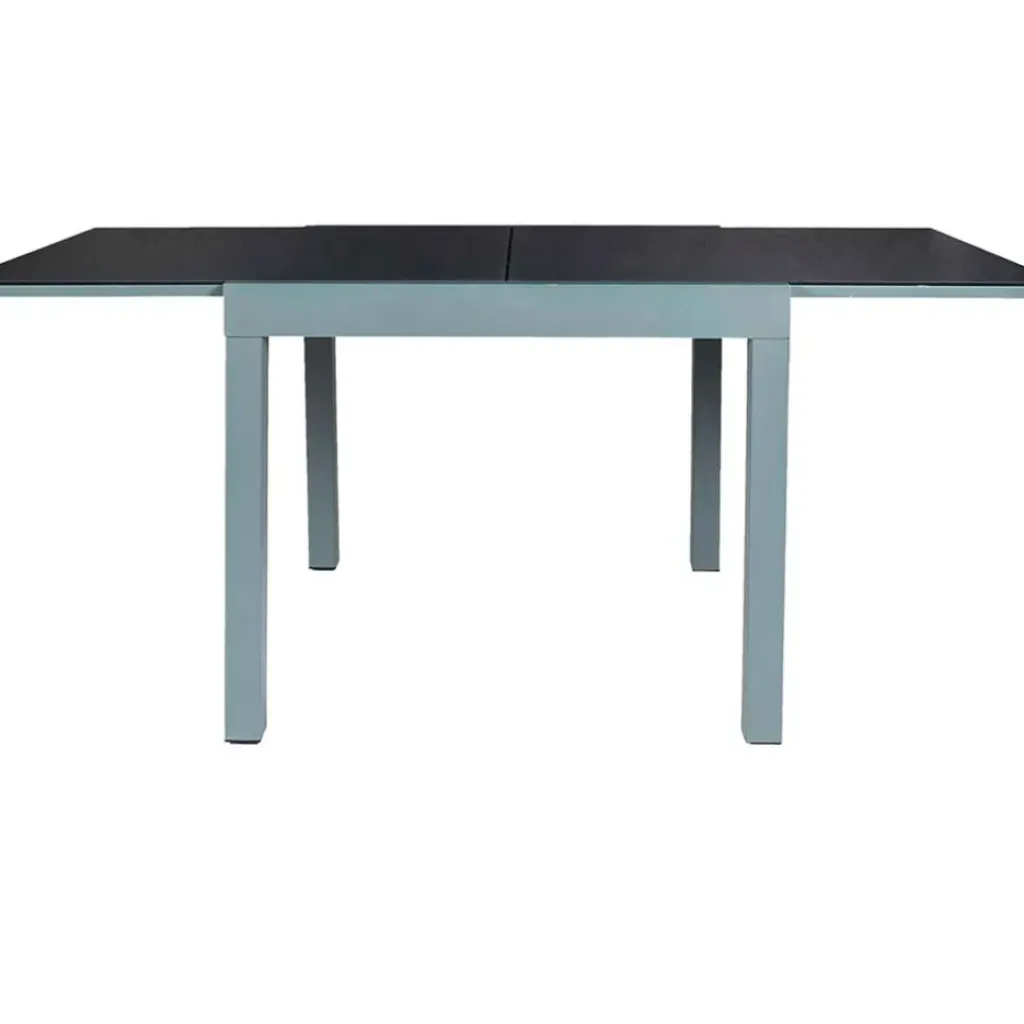 Fabrique de Styles Table jardin extensible en métal 80-160x80cm - Haria*Enfant Tables De Jardin|Jardin