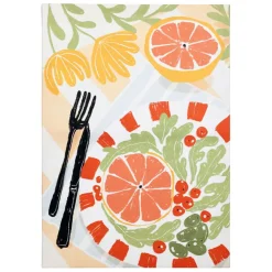 Fabrique de Styles Tableau en toile Agrume 50x70cm - Gallery* Tableaux Et Toiles