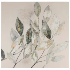 Fabrique de Styles Tableau Neflier en toile gris et 100x100cm* Tableaux Et Toiles