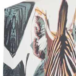 Fabrique de Styles Tableau zèbre en tissu 50x70cm - Gallery* Tableaux Et Toiles