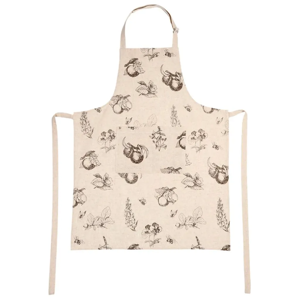 Fabrique de Styles Tablier en coton et lin 68x88cm - Marie-Lise* Torchons, Tabliers Et Maniques