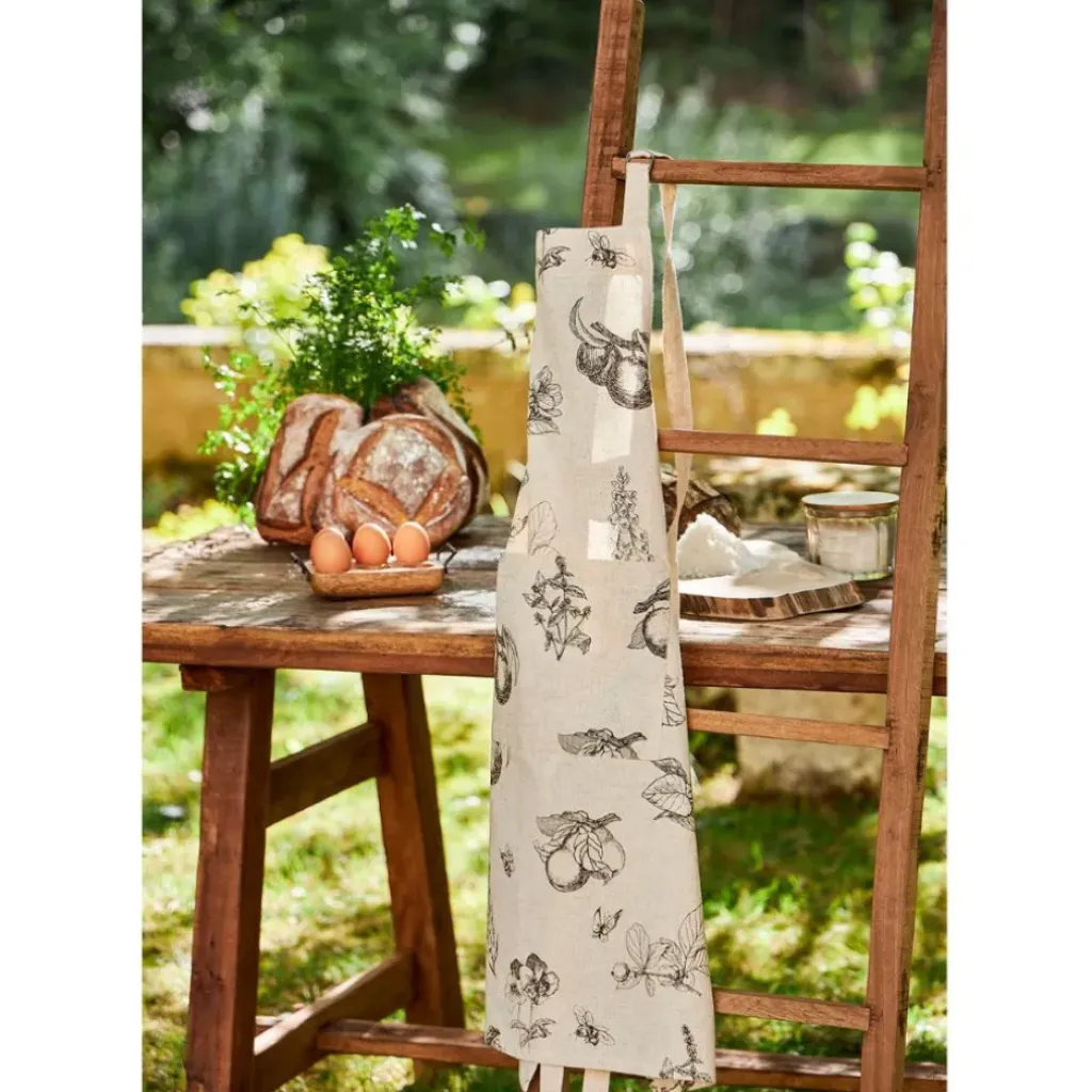 Fabrique de Styles Tablier en coton et lin 68x88cm - Marie-Lise* Torchons, Tabliers Et Maniques