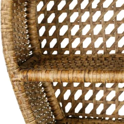 Fabrique de Styles Étagère murale 3 niveaux en rotin h41cm - Ednna* Étagères Murales