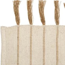 Fabrique de Styles Tapis en coton et jute écru 140x70cm - Kolore* Tapis