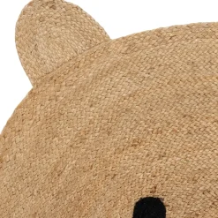 Fabrique de Styles Tapis en jute et coton ours 100x108cm - Sweetdream* Tapis