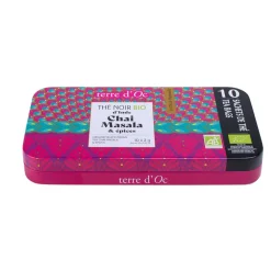 Fabrique de Styles Thé nomade inde chai 10 sachets- bio* Cafés, Thés Et Infusions