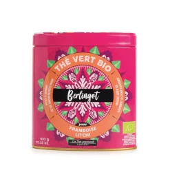 Fabrique de Styles Thé vert 100g - framboise - litchi- bio* Cafés, Thés Et Infusions