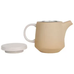 Fabrique de Styles Theiere en grès mat avec filtre - terre boheme* Théières Et Cafetières