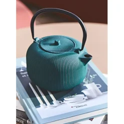 Fabrique de Styles Théière en fonte et inox 1L - Tresse* Théières Et Cafetières