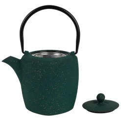 Fabrique de Styles Théière en fonte émaillée noir avec filtre inox 90cl - Arty* Théières Et Cafetières