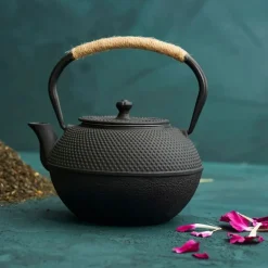 Fabrique de Styles Théière en fonte avec filtre 1.2l - Picots* Théières Et Cafetières