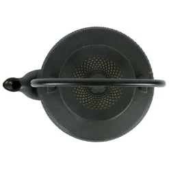 Fabrique de Styles Théière en fonte noir et doré et filtre inox 1.6l - Point* Théières Et Cafetières