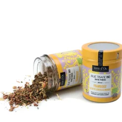 Fabrique de Styles Tisane framboise grenade sureau - pot métal - 70g ab* Cafés, Thés Et Infusions