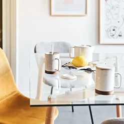 Fabrique de Styles Tisanière en grès avec filtre - nordika* Tasses Et Mugs