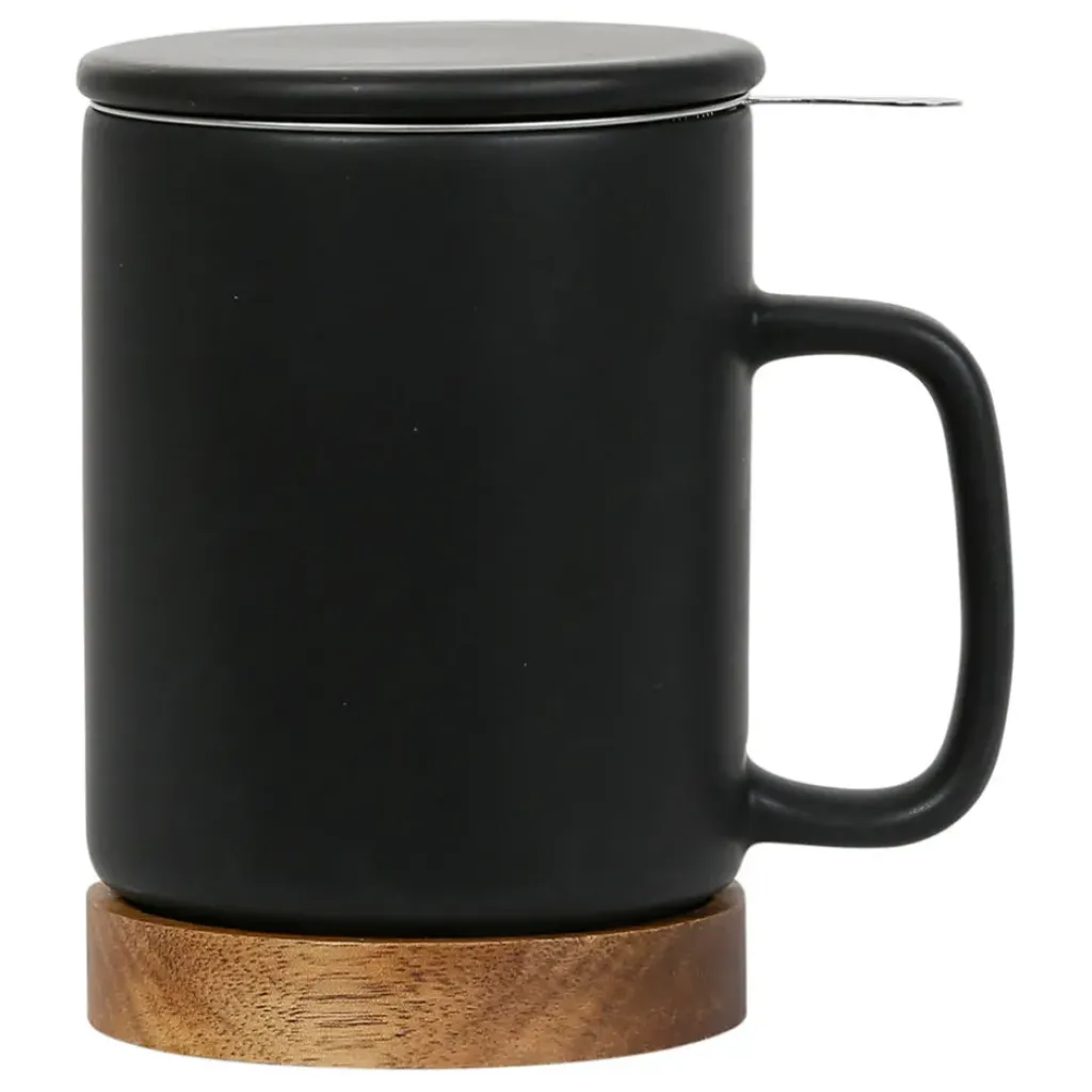 Fabrique de Styles Tisanière en grès avec filtre mat - nordika* Tasses Et Mugs