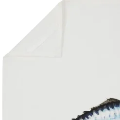 Fabrique de Styles Torchon en coton (x3) faune marine blanc et 50x70cm* Torchons, Tabliers Et Maniques